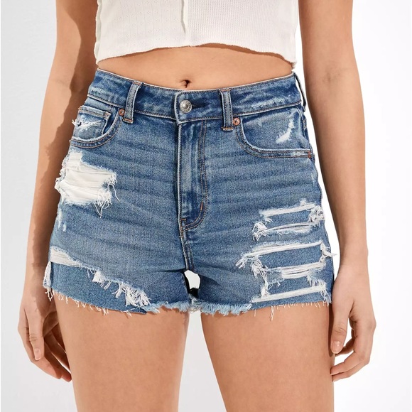 American Eagle Outfitters Pants - American Eagle High Rise Mom Shorts